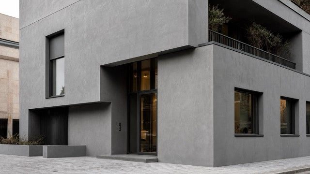 Terras in microcement