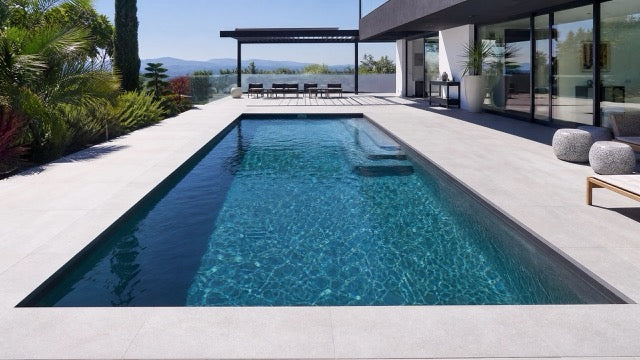 Zwembad in microcement